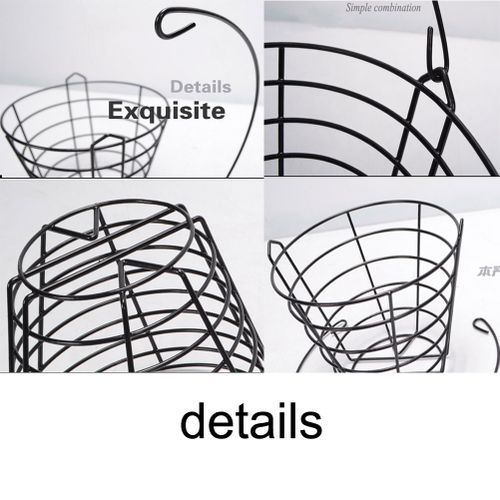 Crestgolf Metal Golf Basket Golf Ball Container With Handle