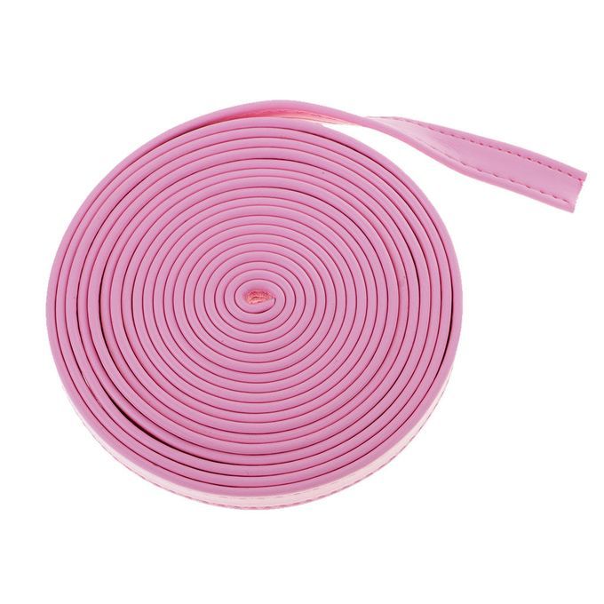3 Meters 12mm Leather Strap Strips For Leather Craft Bag Handle Pink