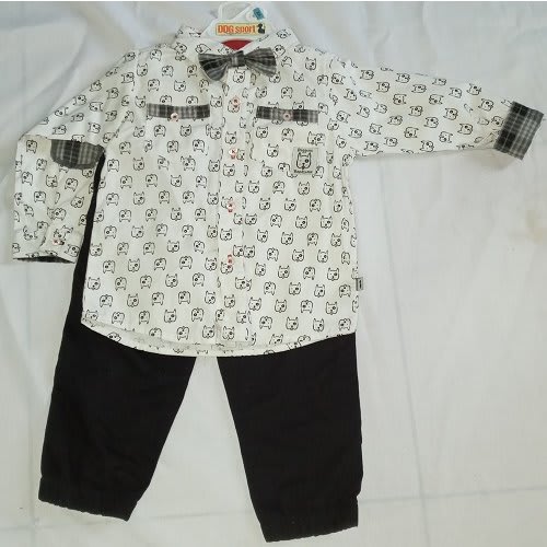 Boys 2 Piece Set -shirt And Trouser
