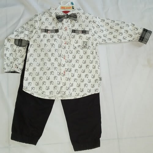 Boys 2 Piece Set -shirt And Trouser