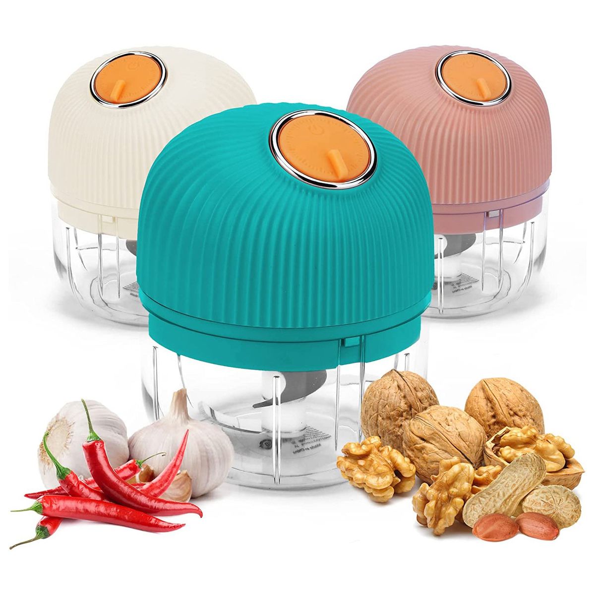 Automatic Mini Garlic Chopper Electric For Vegetable Onion