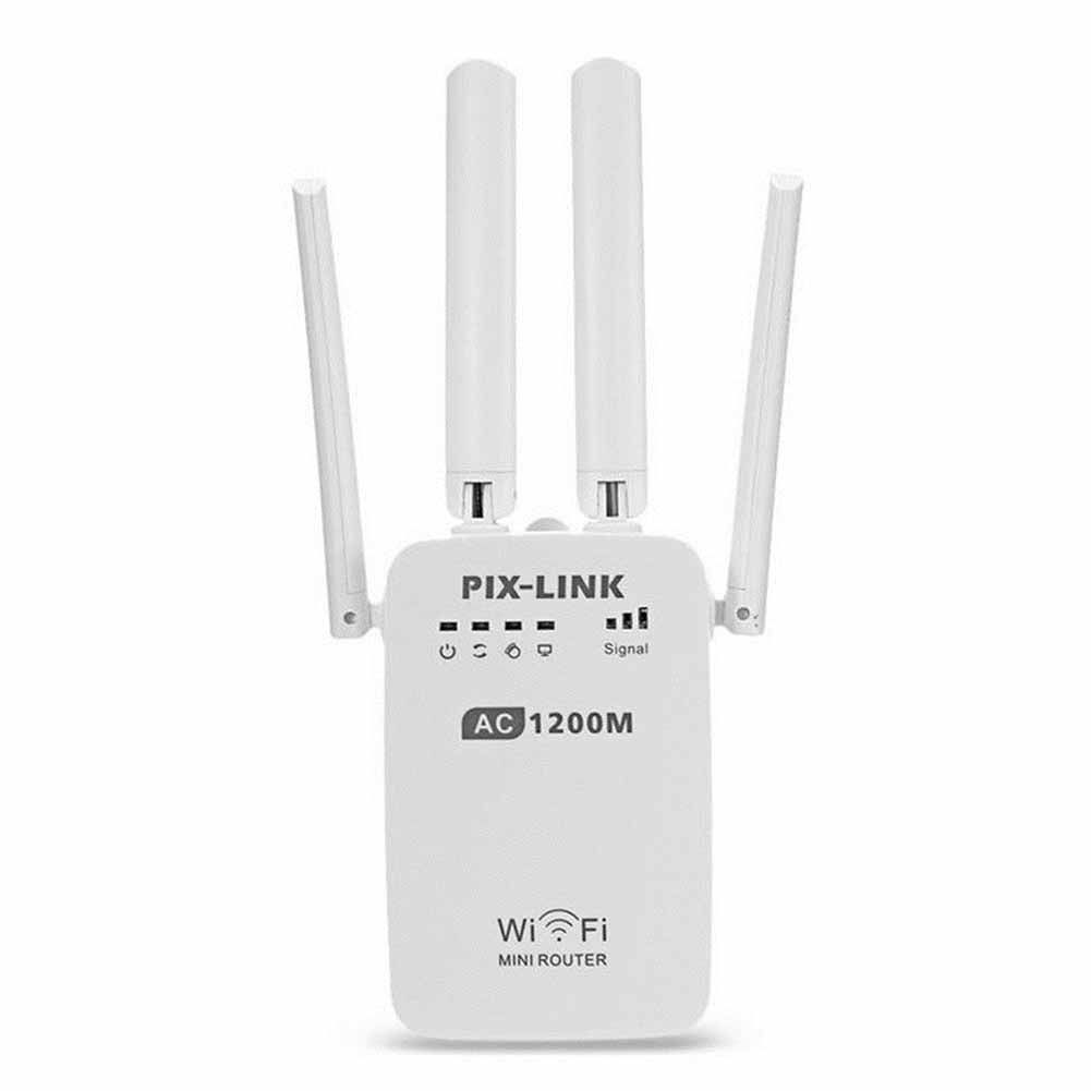 1200M 2.4GHz 5GHz Dual Band Wireless WIFI Repeater Range AC Extender Repeater Router