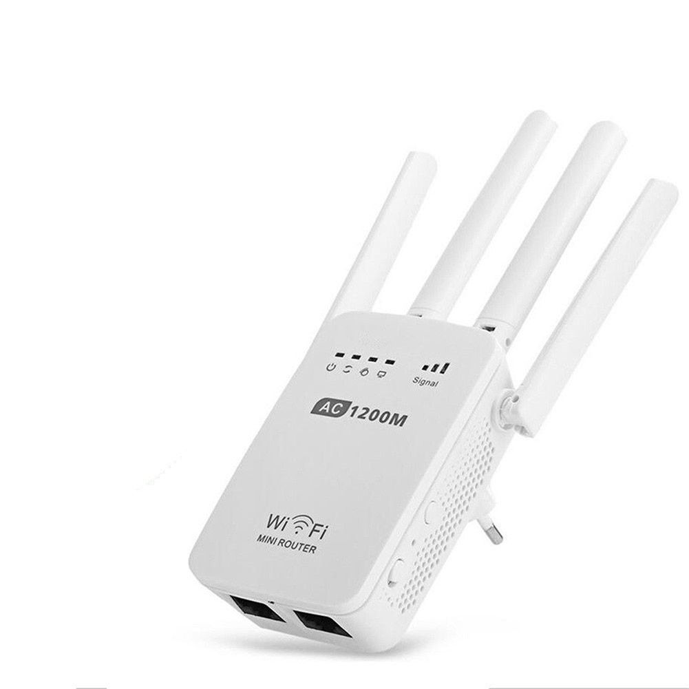 1200M 2.4GHz 5GHz Dual Band Wireless WIFI Repeater Range AC Extender Repeater Router