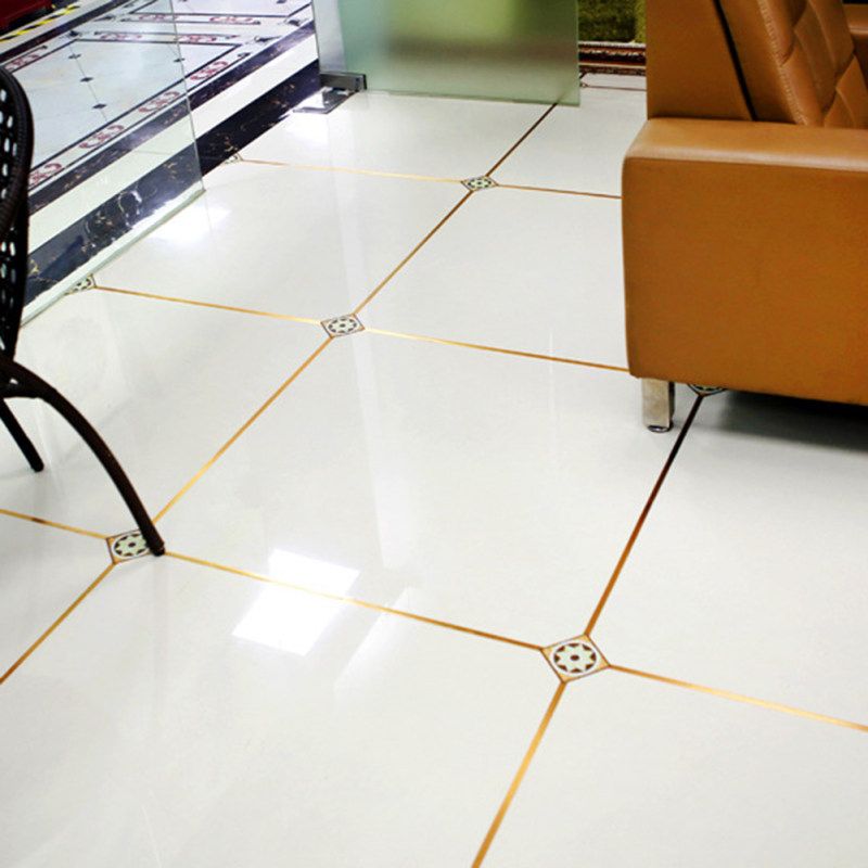 Home Bedroom DIY Self Adhesive Tile Floor Gap Seam-Black