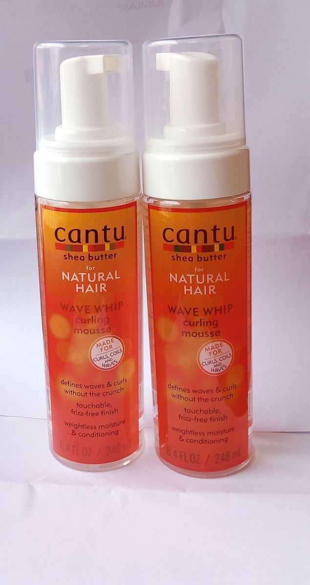 2PCS SHEA BUTTER WAVE WHIP CURLING MOUSSE 248ml