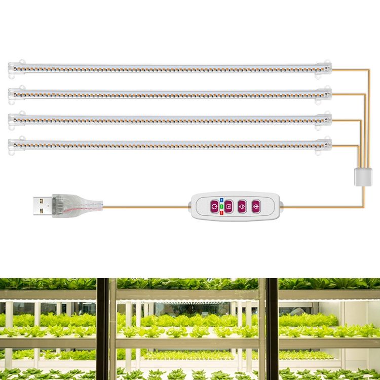 50cm Four Head LED Plant Growth Lamp Time Potted Plant-Sunshine