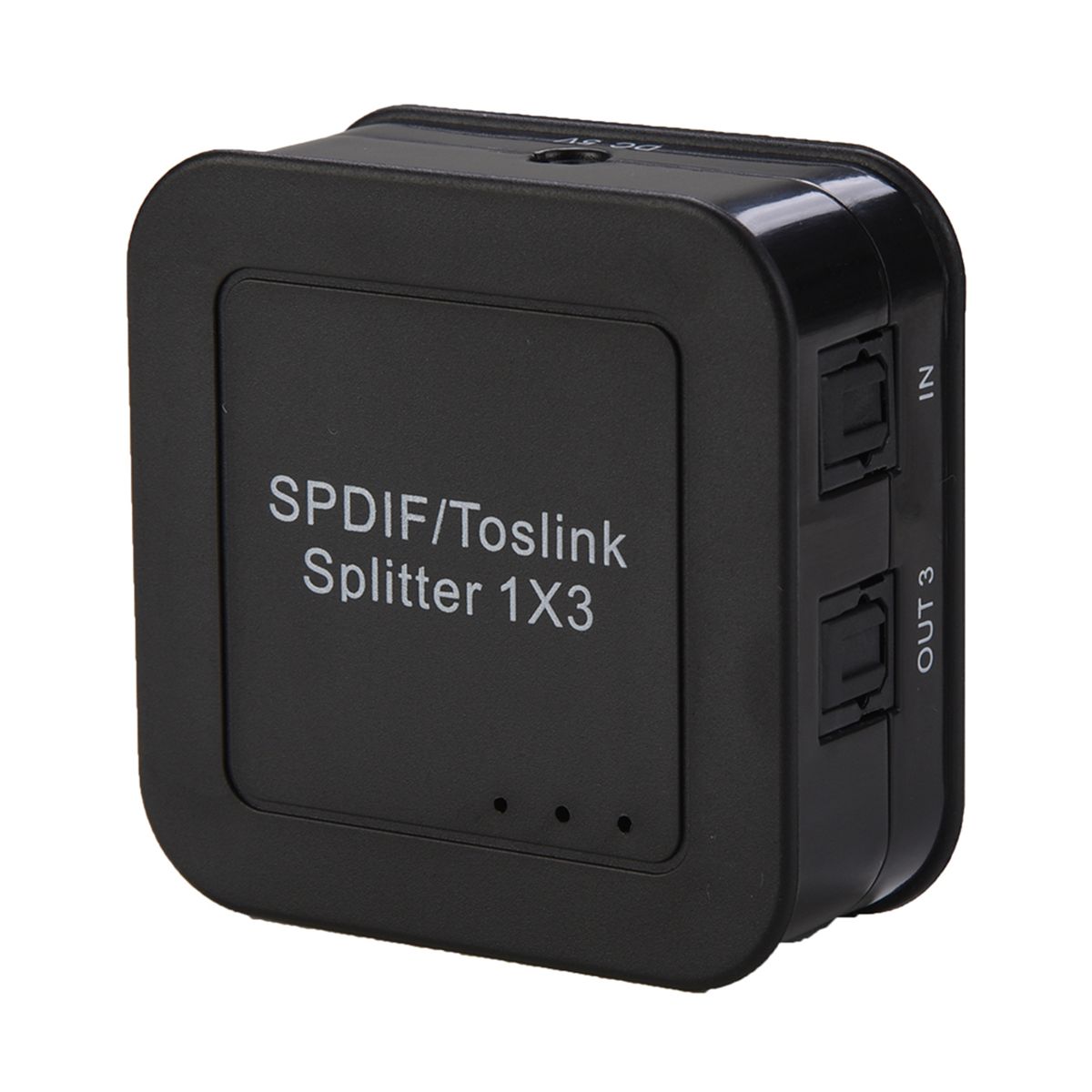 1×3 Optical Splitter Supports LPCM2.0/DTS/DOLBY-AC3 Audio