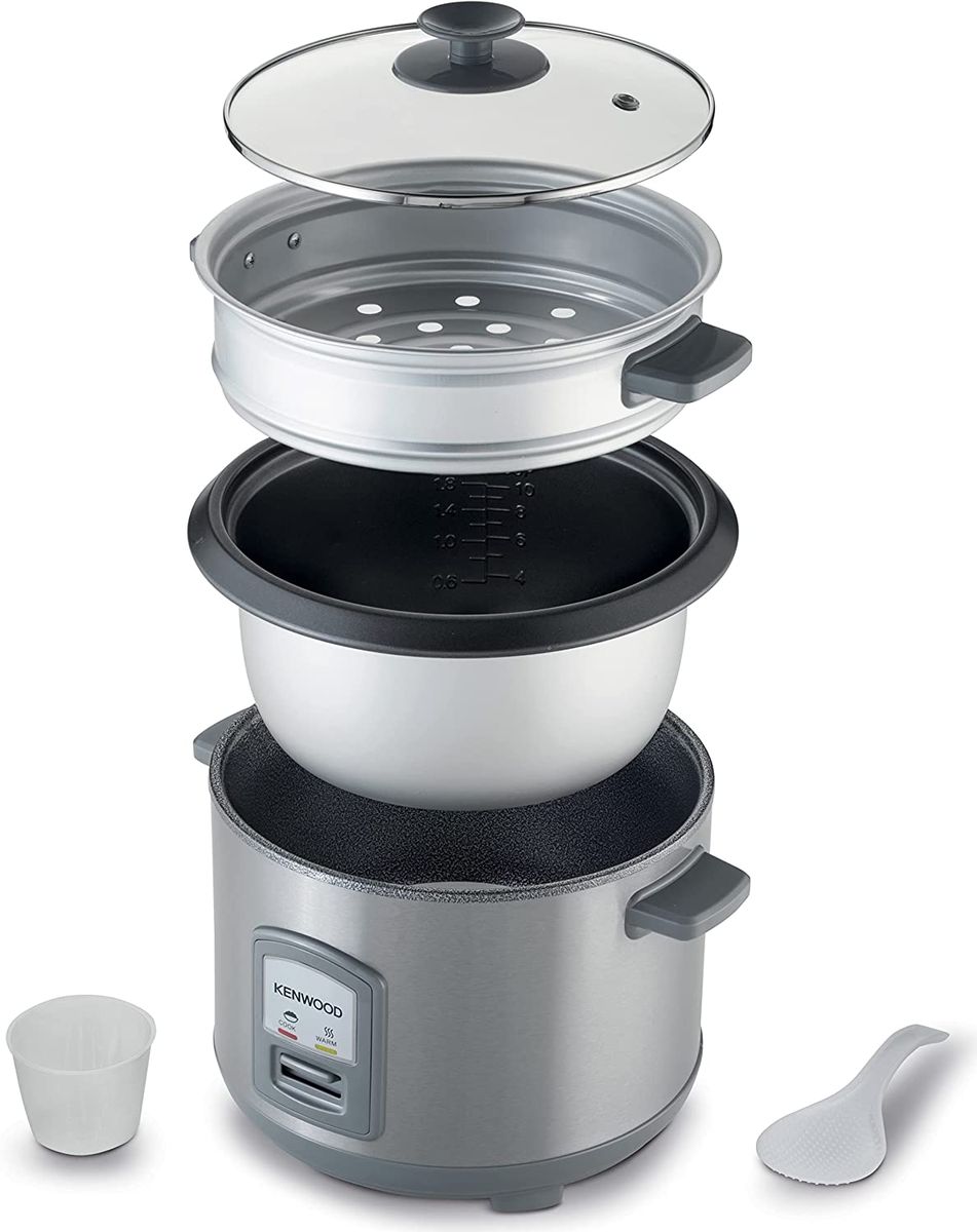 Rice Cooker With Steamer, 1.8L Capacity-RCM45