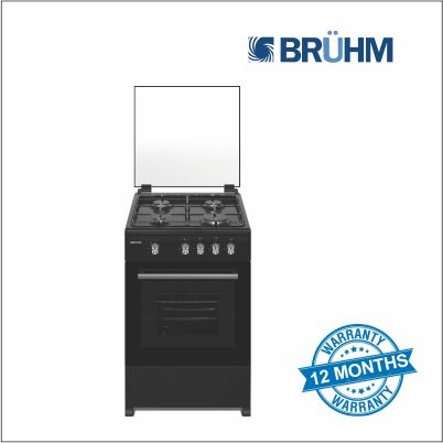 4B Standing Gas Cooker+Oven & Tray, Auto Ignition