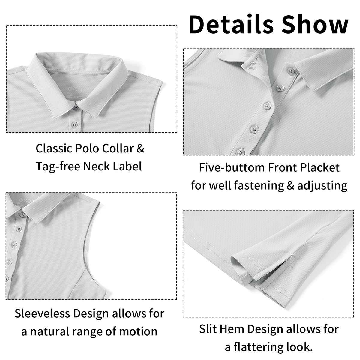 New Golf Shirt For Women T Shirts Ladies Golf Wear Golf