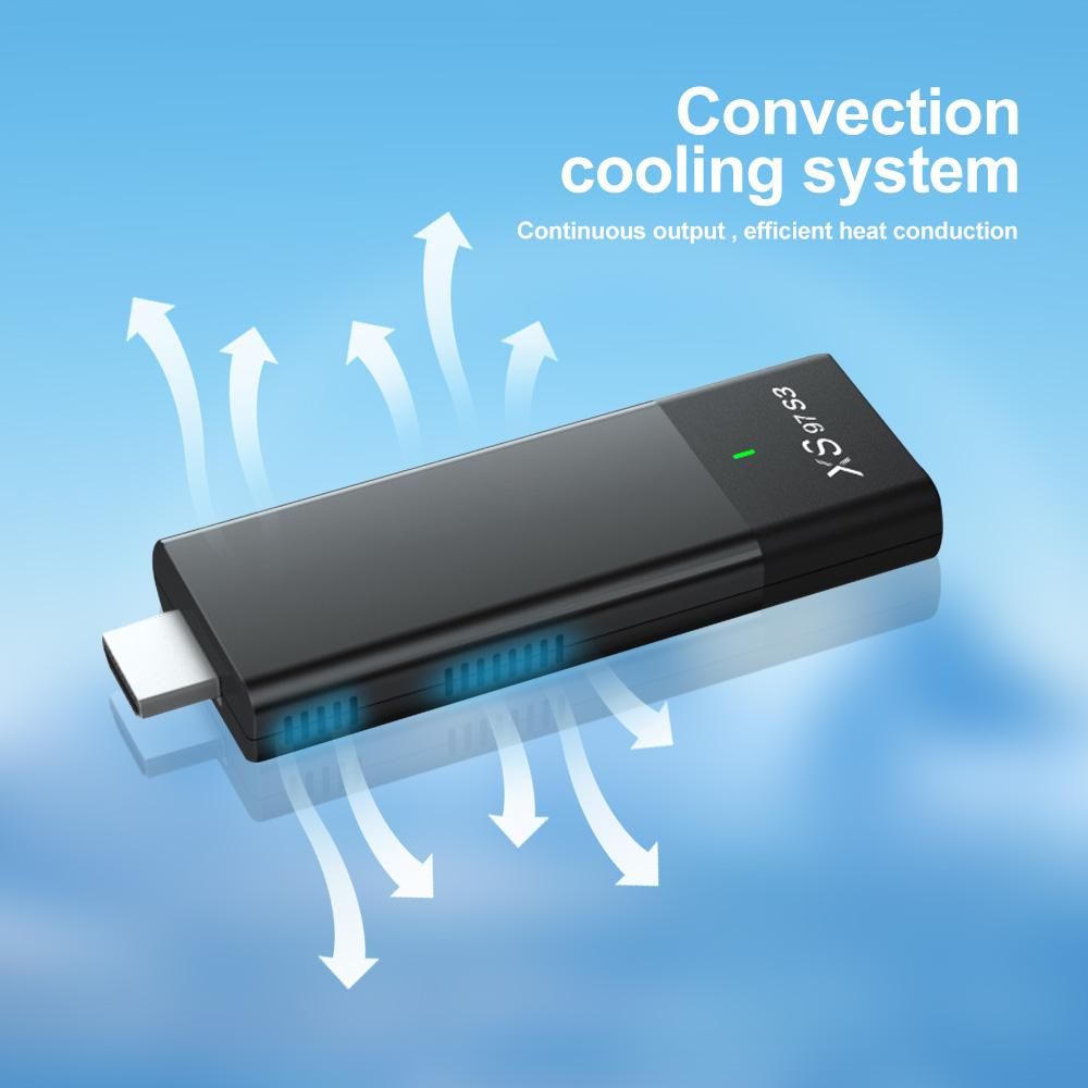 TV Stick for Android 10.0 Smart TV Box Streaming Media Player Streaming Stick 4K Support HDR with Remote Control(1GB RAM + 8GB ROM)