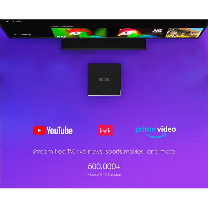 KM6 Classic Google TV Box Android 10.0 2.4G/5G Wifi 100M LAN Bluetooth 4.2 Set Top Box