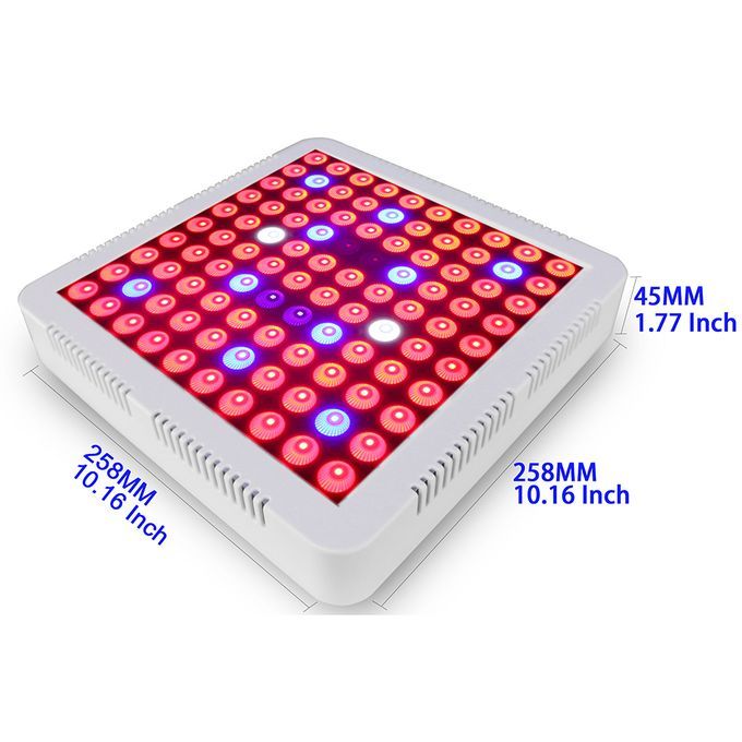 LED Grow Light 65-70W 100Pcs LEDs UV IR Red Blue White Bulb