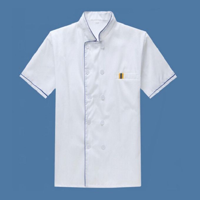 Chef Coat Catering Workwear Barista Adult Sweat Absorbing Cook L