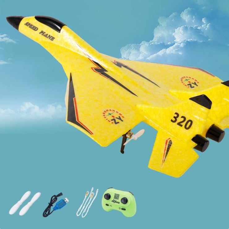 RC Remote Control Airplane 2.4G Remote Control Fighter EPP Foam Toys RC Plane
