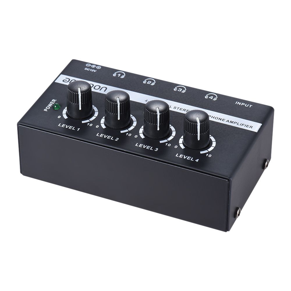 Ammoon HA400 Ultra-compact 4 Channels Mini Audio Stereo