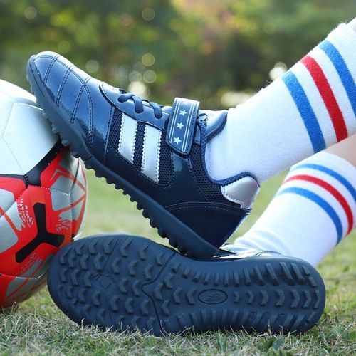 Football Shoes Girls Children Training Shoes Kids Sneakers Girls Blue