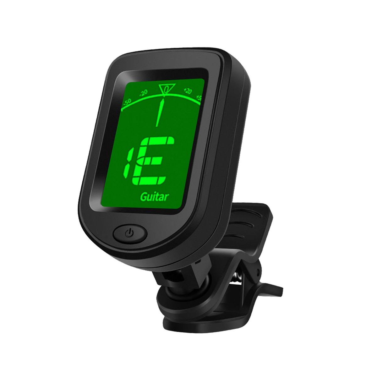 T-02 Guitar Clip-on Chromatic Digital Tuner LCD Display
