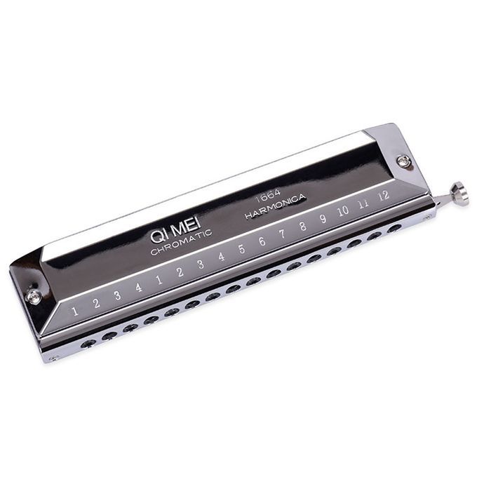 Chromatic Harmonica 16 Holes 64 Tones Mouth Organ