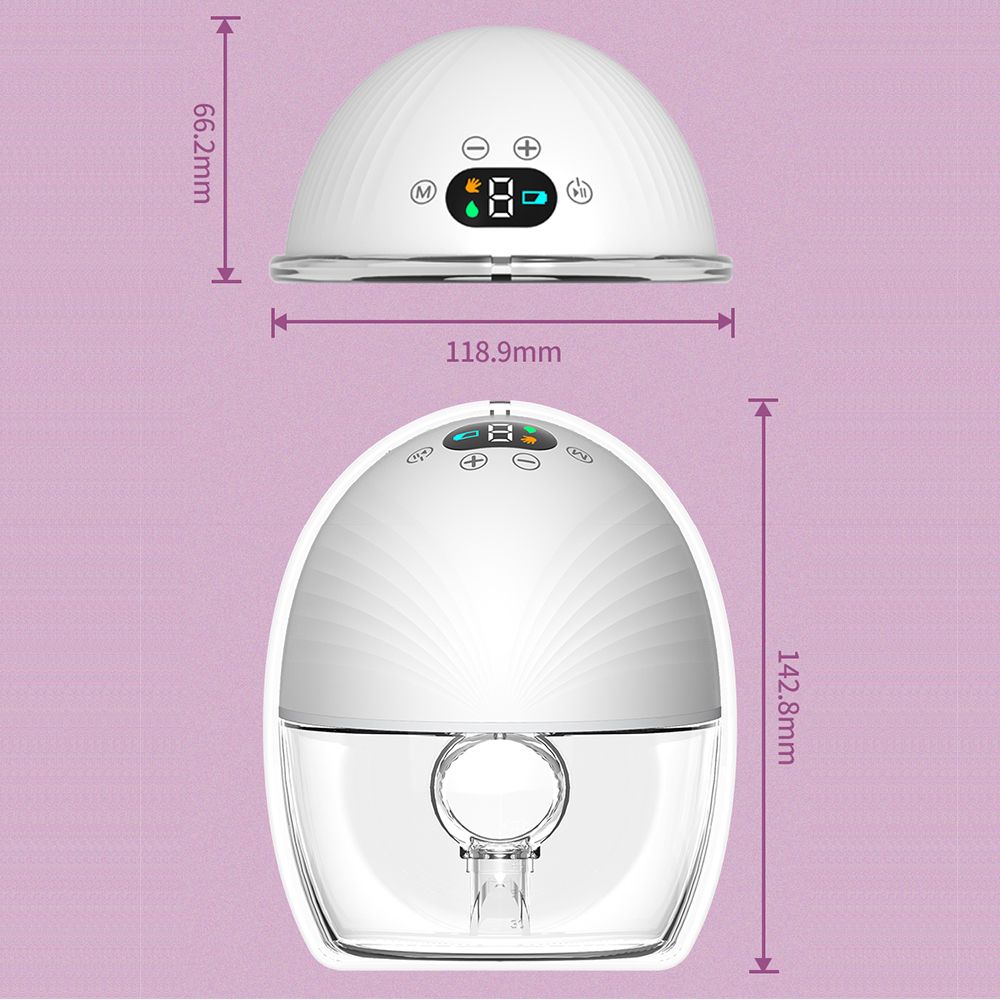 Portable Wearable Breast Pump Hands Free Electric Breast