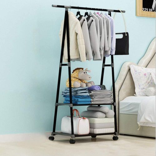 Triangle Coat Rack Steel/Large Capacity Stand Organizer