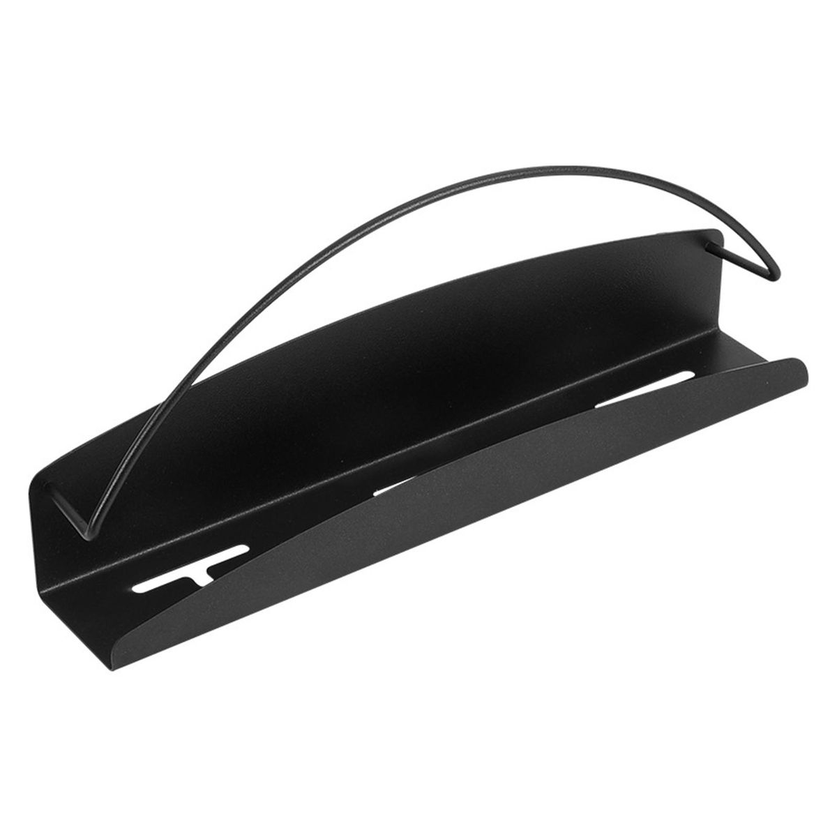 Bathroom Shelf Maximize Space with Magnetic Storage Shelf Organize Black