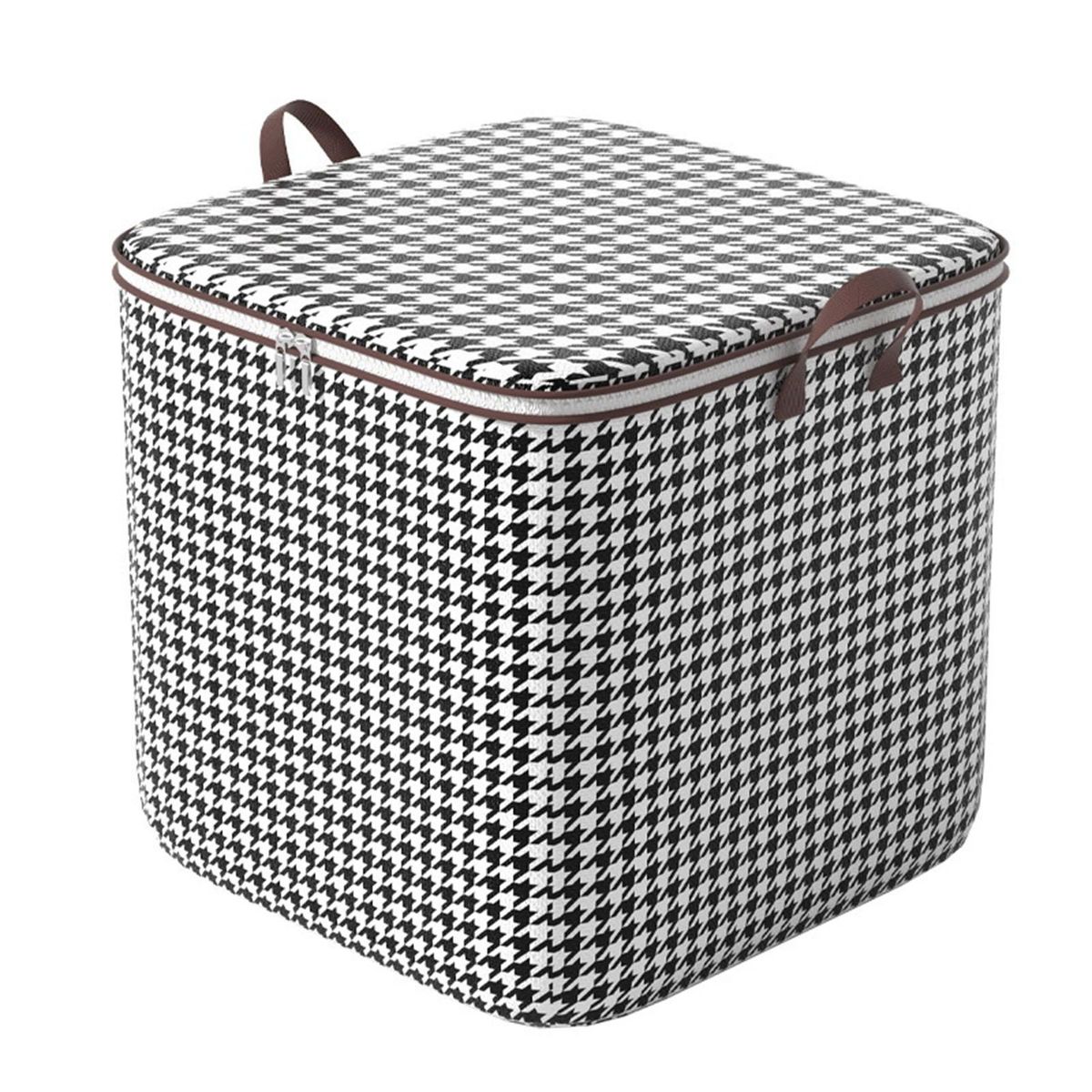 Quilt Storage Pouch Houndstooth Pattern Quilt Organizer