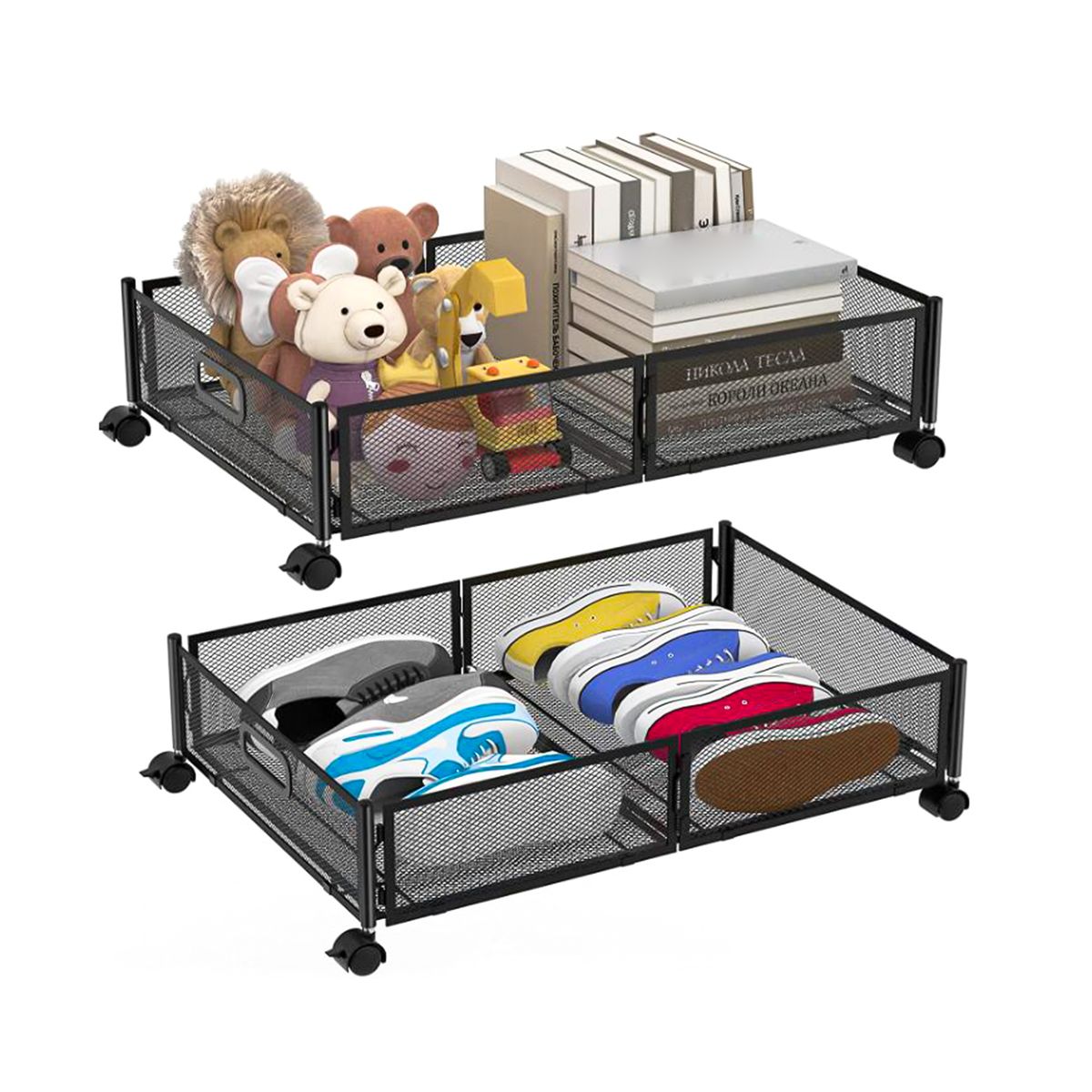 Sturdy Detactchable Storage Box Metal Storage Container With