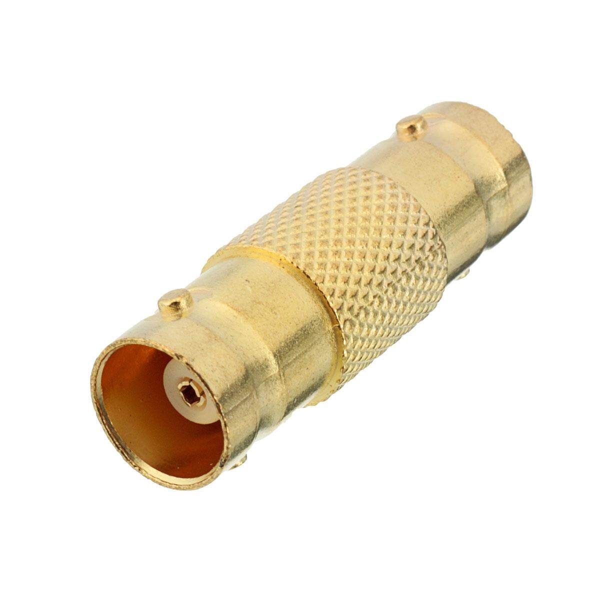 1pc Female To Female BNC Barrel Connector CCTV Coax Adapter For Camera Cable