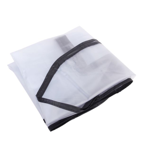 Transparent Waterproof Golf Bag Trolley Cart Bag Zipper Rain Cover