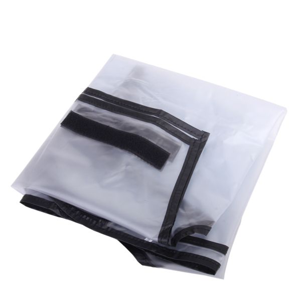 Transparent Waterproof Golf Bag Trolley Cart Bag Zipper Rain Cover