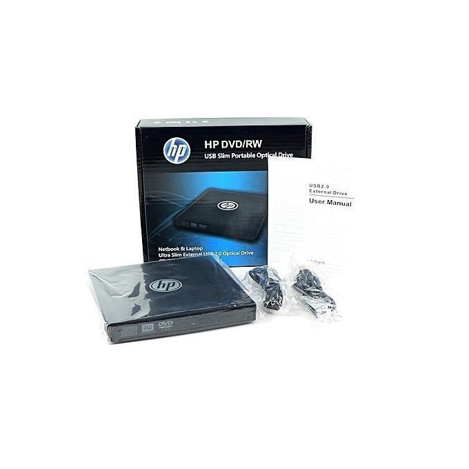 USB 2.0 External DVD ROM Player Reader CD RW Combo Burner Drive