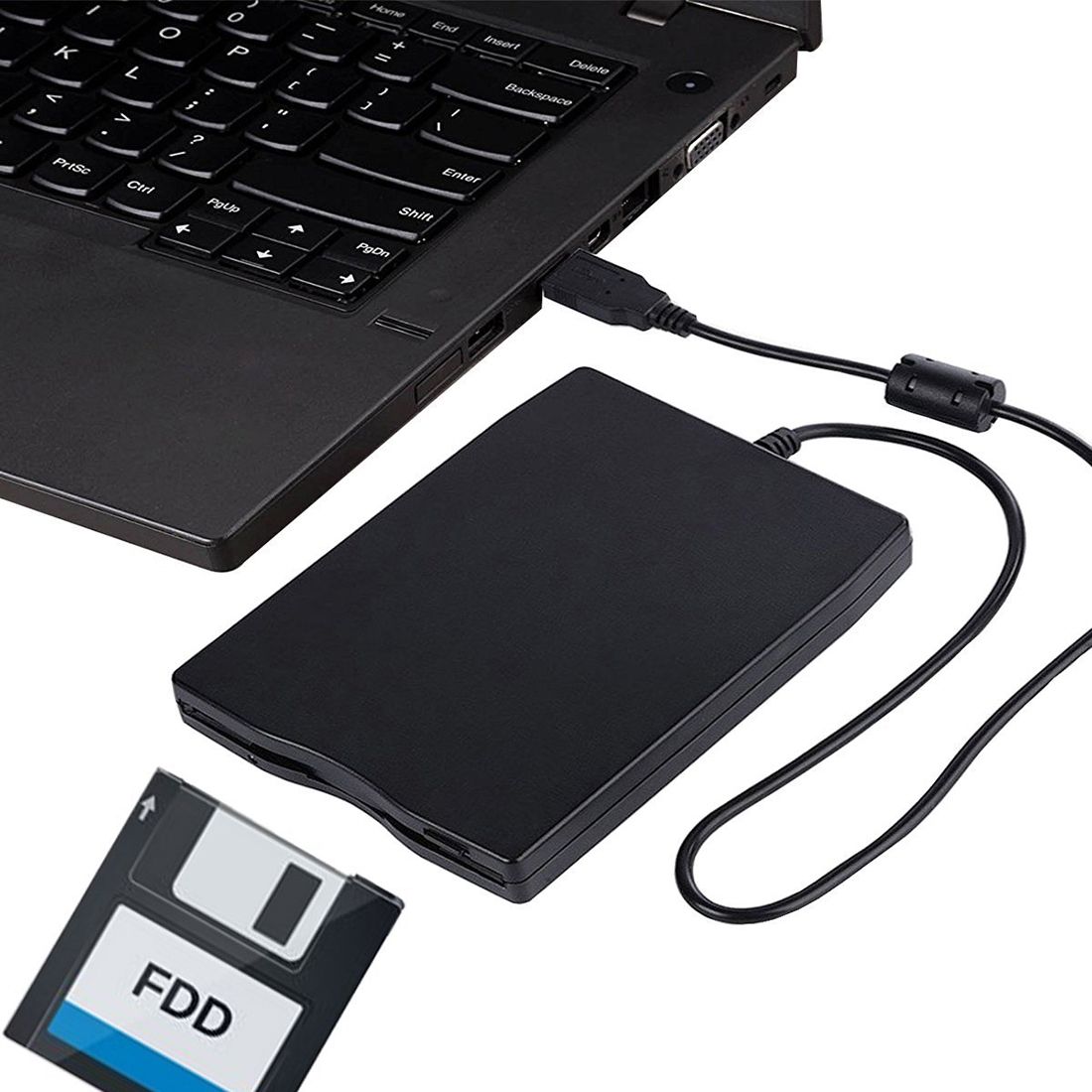 3.5 Inch 1.44MB USB External Floppy Diskette Drive