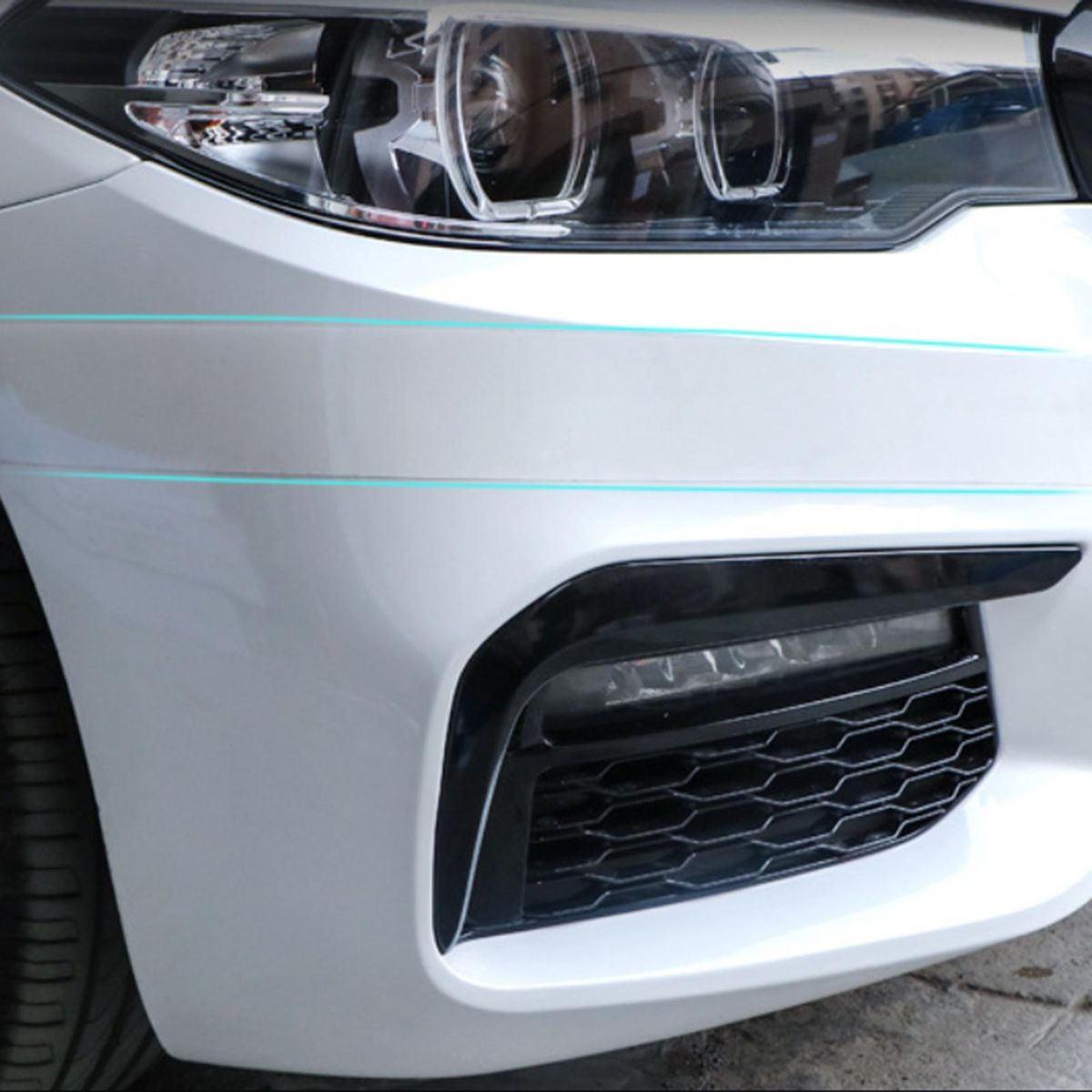Car Door Plate Sill Protector Transparent Scuff Sticker Cover Car Body Anti-scratch Strip