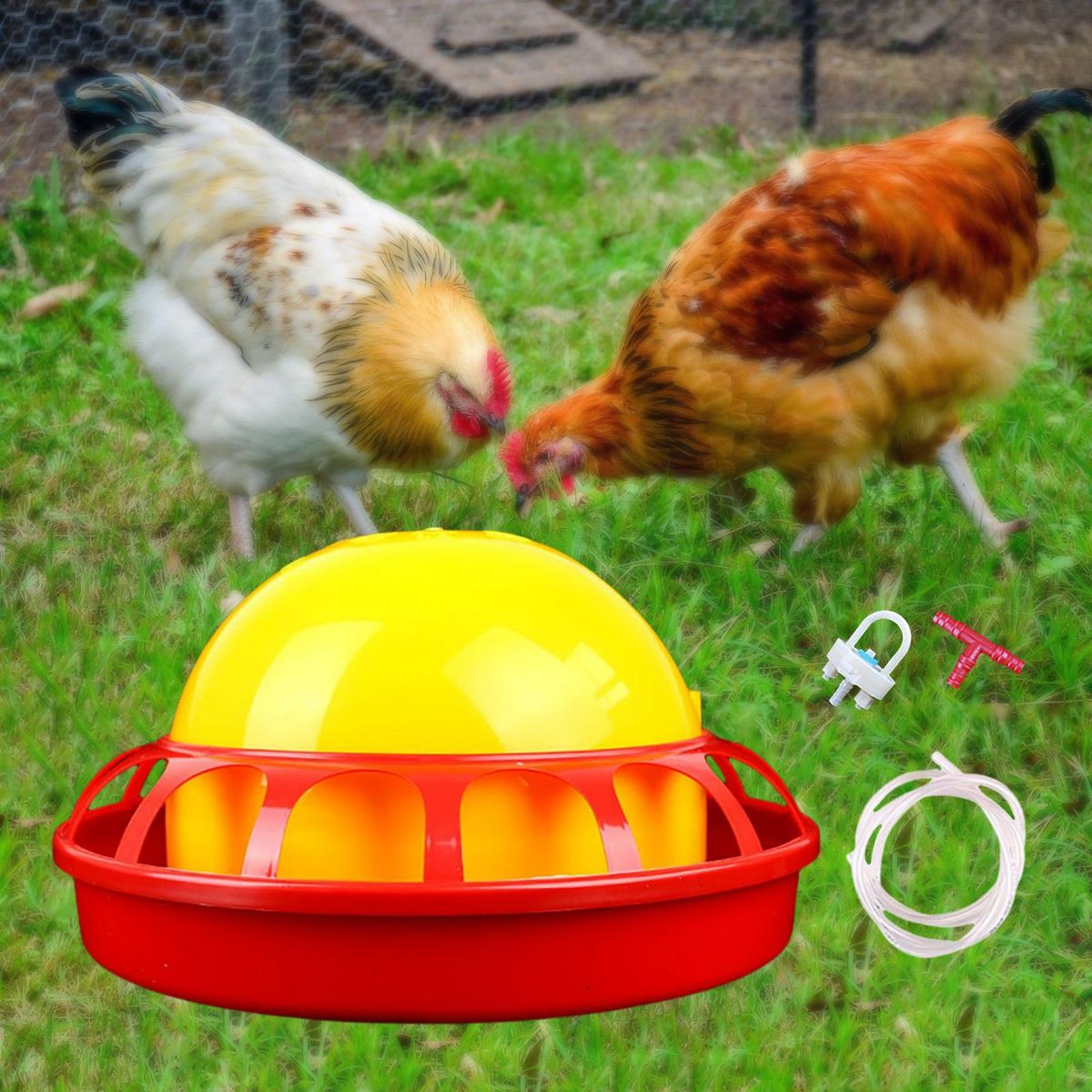 Automatic Chicken Waterer Feeder Cup Chick Hen Drinkers