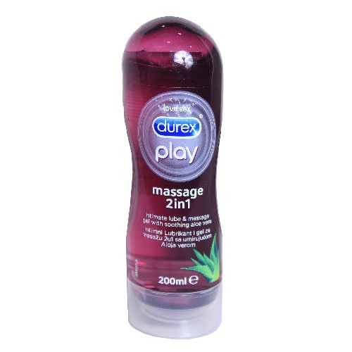 2-in-1 Massage Gel And Personal Lubricant Aloe Vera- 200ml