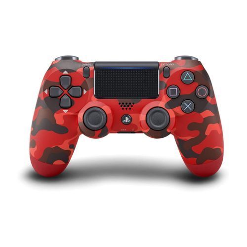PS4 Gamepad Controller With Touchpad Lightbar- Red Camo