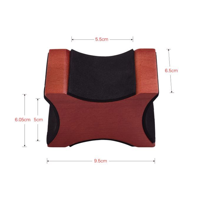 Guitar Neck Rest Support Pillow Mahogany Material 2 Usage