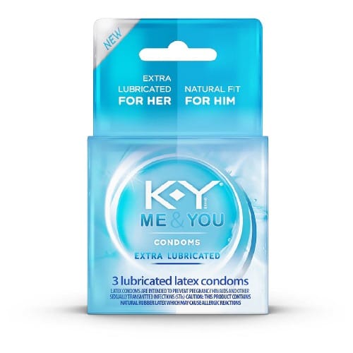 K-y Me & You Extra Lubricated Condoms -1 Pack