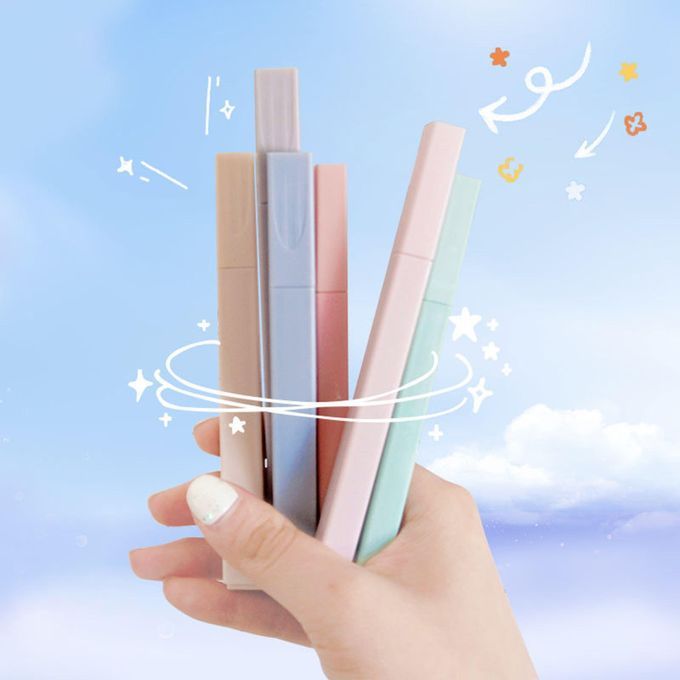 12pieces Soft Tip Highlighters Pens Set Marker Pens For Journal Girl