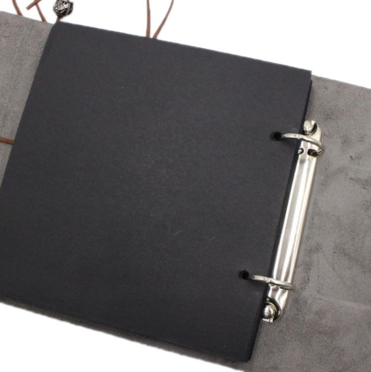 2 PCS Couple DIY Photo Album, Cover Color: Large Coffee