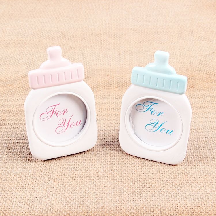 Baby Bottle Shape Plastic Photo Frame