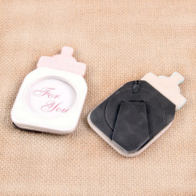 Baby Bottle Shape Plastic Photo Frame