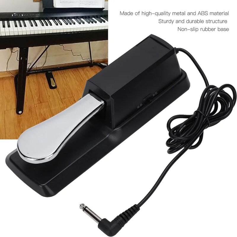Sustain Pedal Metal And ABS Universal Piano