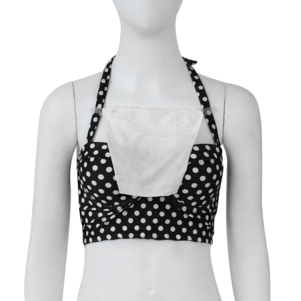 TB Seamless Quick Easy Bra Lace Clip On Mock Camisoles 3 Colors Packed Set Skin Color