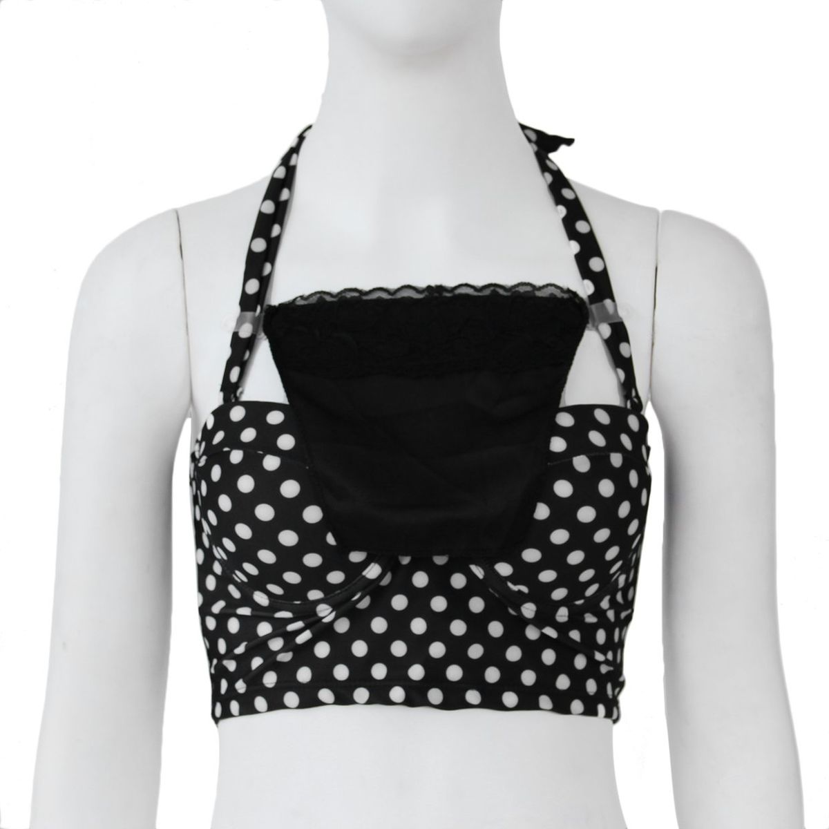 TB Seamless Quick Easy Bra Lace Clip On Mock Camisoles 3 Colors Packed Set Skin Color