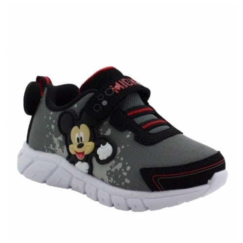 Boys Mickey Mouse Strap Athletic Sneaker