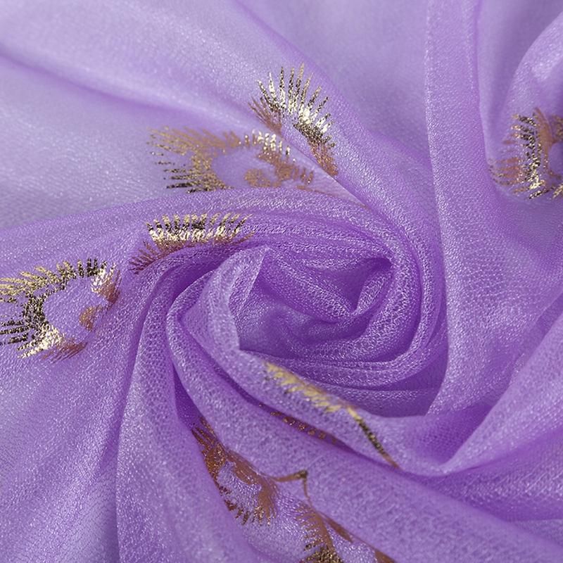 Women Peacock Scarf Long Soft Spring Autumn Wrap Twelve