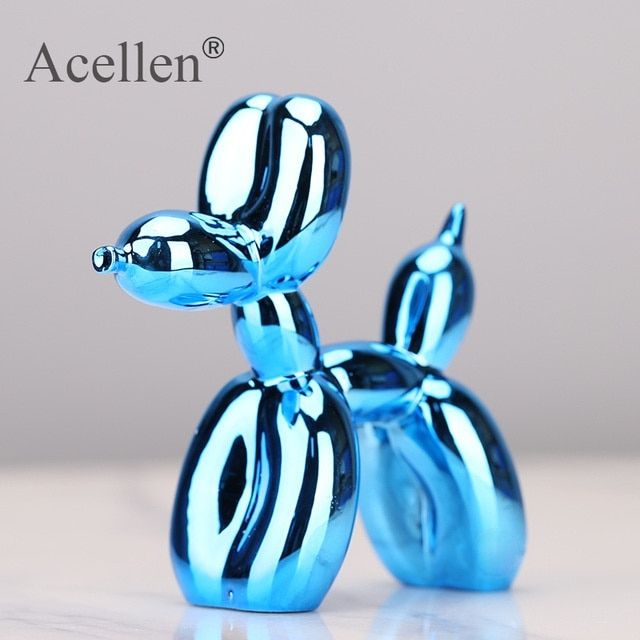 Figurine Craftwork Home Decor With Antiskid Mat Lucky Blue