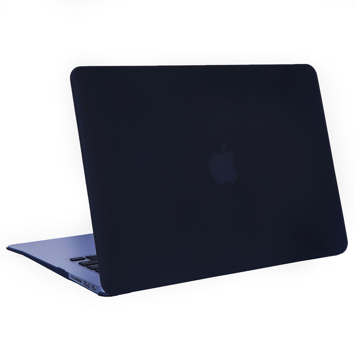 13" Air Case, Matt Hard Rubberized Cover For Macbook Air 13.3 Inch, Black